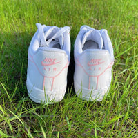 Pink Outline Custom Nike Air Force 1