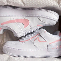 Custom Nike Air Force 1 Shadow Colors Baby Pink