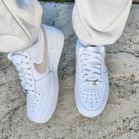 Custom Nike Air Force 1 Beige