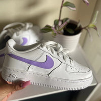 Lilac Custom Nike Air Force 1_s