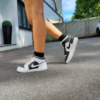 Custom Nike Air Jordan 1 Yin Yang Asymmetric