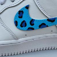 Blue Leopard Custom AF1’s