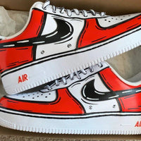 Cartoon Custom Nike Air Force 1