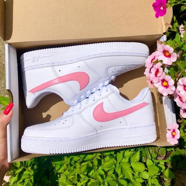 Custom Air Force 1 Watermelon Pink Pastel ๐