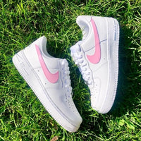 Custom Air Force 1 Baby Pink Pastel 🌸