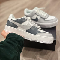 Lilac and Grey Custom AF1 Shadow