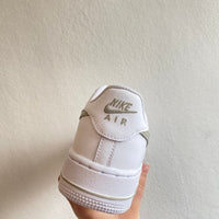 Custom Air Force 1 beige Swoosh