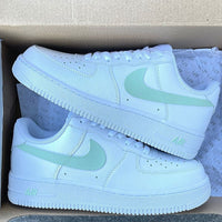 Custom Air Force 1 X Green Colour