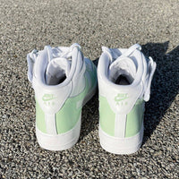Sage Green Nike Air Force 1 Mid