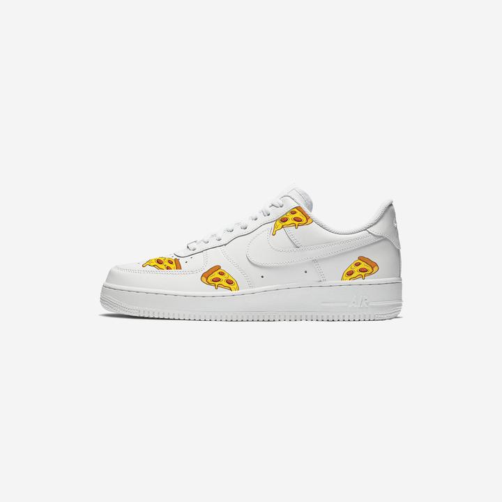 Custom Nike Air Force 1 Pizza