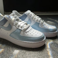 Blue Gray Air Force 1 Custom Nike Air Force 1