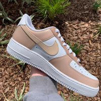 Brown Custom Air Force 1