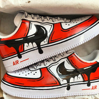 Cartoon Drip Custom Nike Air Force 1