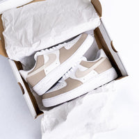 Custom Cream Air Force 1
