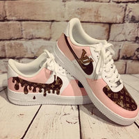 Custom Air Force 1 Pretty In Pink Louis Vuitton