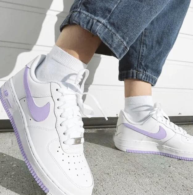 Air Force 1 Lilac Purple Custom