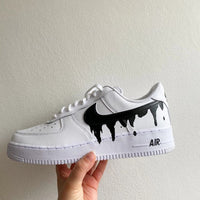 Custom Nike Air Force 1’s drip Swoosh