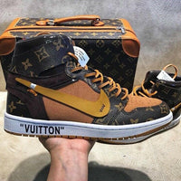 CUSTOM AIR JORDAN 1 X OFF-WHITE XLV