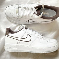Custom Air Force 1 brown Details