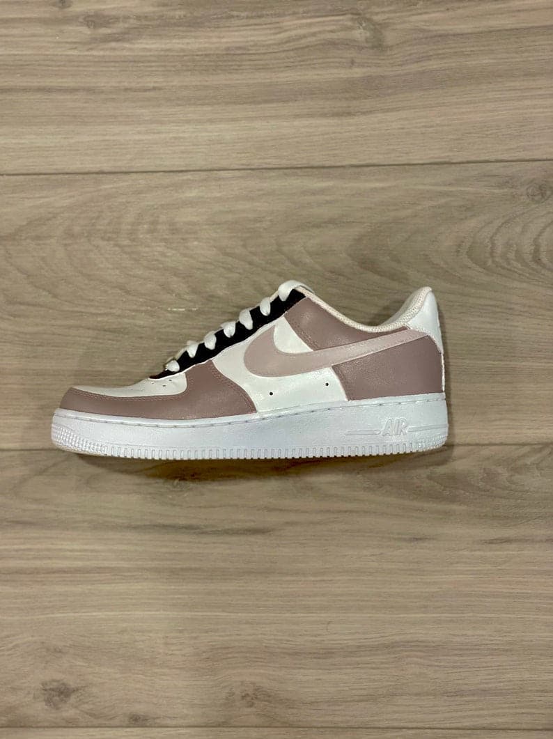 Custom Mocha Air Force 1 â insdrip