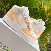 Orange Ice Cream Custom Air Force 1