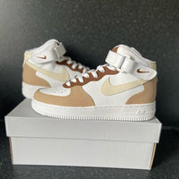Zona Mocha Mids Custom Air Force 1's