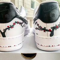 Custom Air Force 1 Black Jasmine