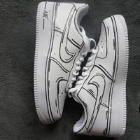 Custom Air Force 1 Cartoon