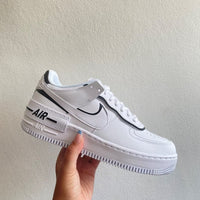 Custom Made Nike Air Force 1 Shadow black De