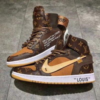 CUSTOM AIR JORDAN 1 X OFF-WHITE XLV