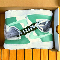 Custom Air Force 1 X olive green