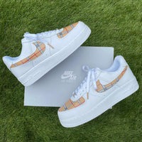 Custom Air Force 1 Burberry