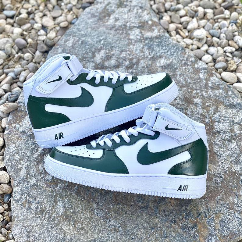 air force 1 custom green