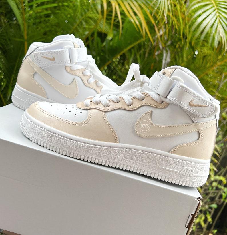 Beige Custom Air Force 1