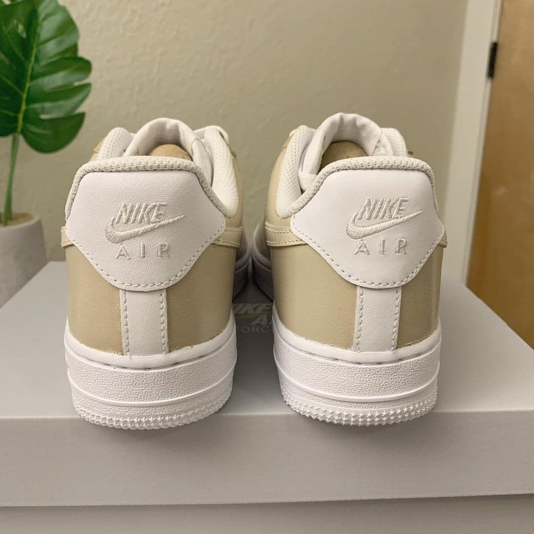 Cream Custom Air Force 1