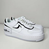 Custom Nike Air Force 1 Black and White Shadows