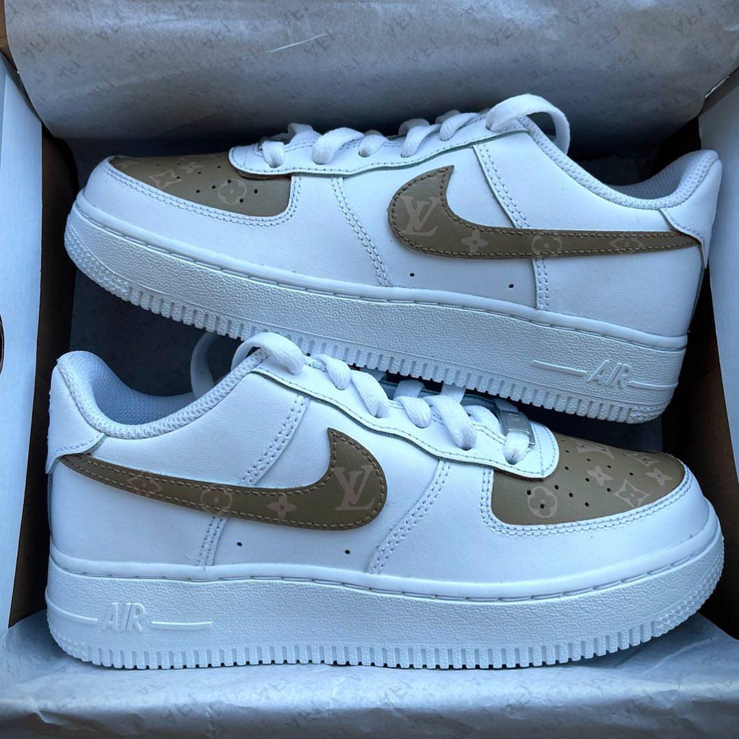 Custom Air Force 1 Brown