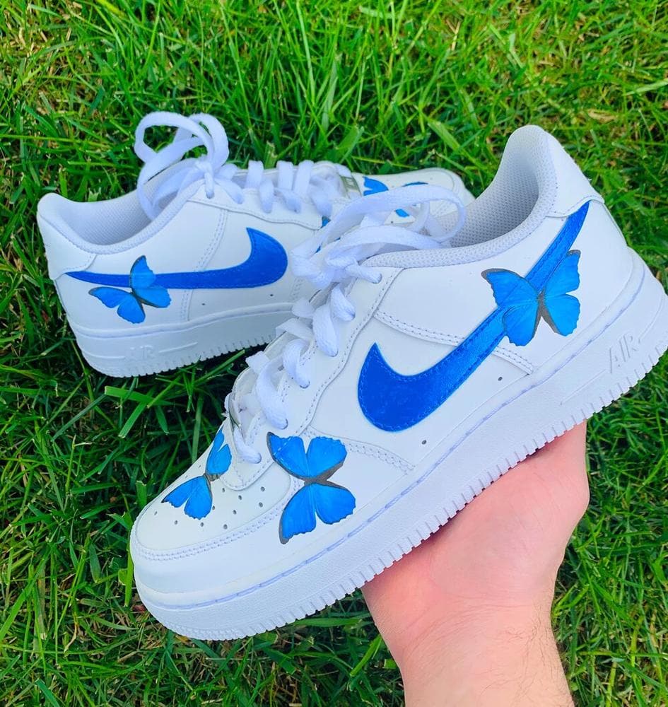 Custom Air Force 1 Galaxy Butterfly