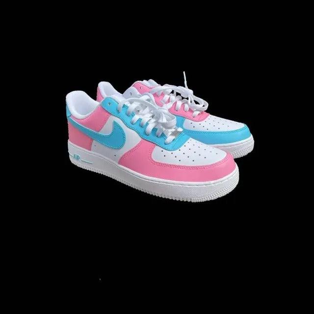 Custom Air Force 1 Bubble Gum