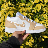 Beige Air Jordan 1 Low