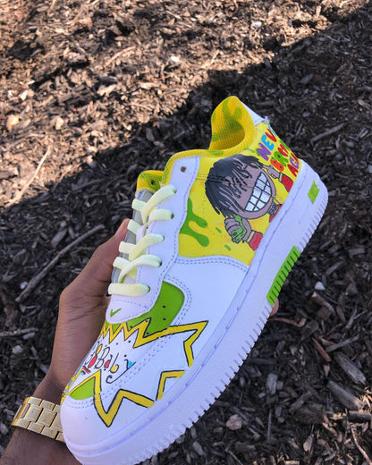 Hand Painted Cartoon Custom Air Force 1 Sneakers