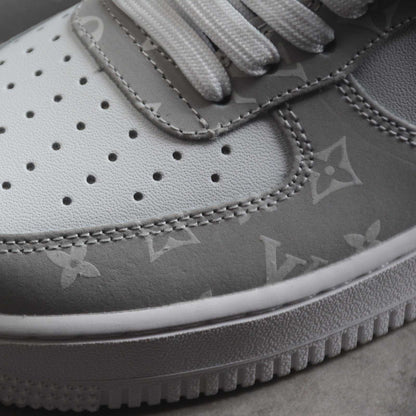 Nike Air Force 1 Shadow Blanco Negro Personalizado