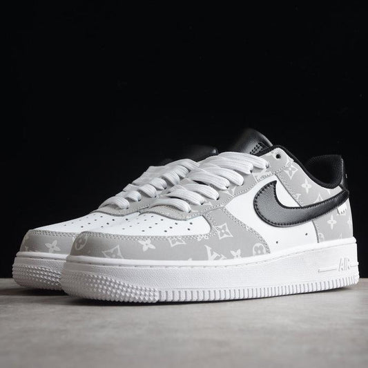 Nike Air Force 1 Shadow Blanco Negro Personalizado