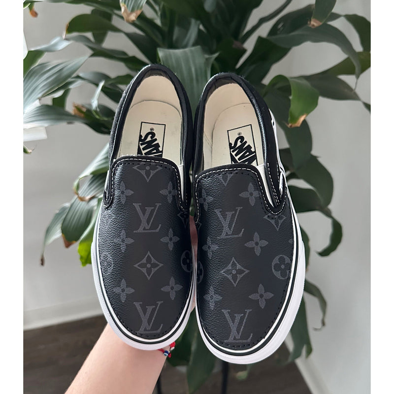 Hand Painted Custom Vans Slip-On Sneakers