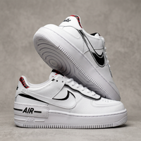 Hand Painted Black & White Custom Air Force 1 Sneakers