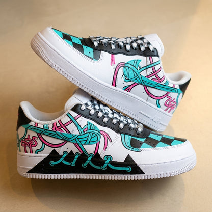 Hand Painted Custom Graffiti Sneakers