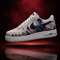 Hand Painted Stranger Things Custom Air Force 1 Sneakers