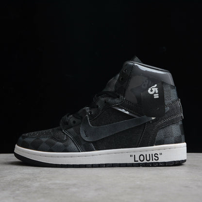 Nike Air Force 1 Shadow Weiß Schwarz Custom