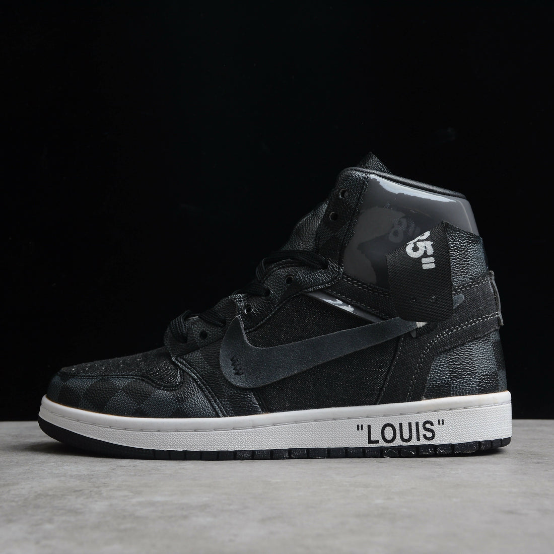 Nike Air Force 1 Shadow Blanco Negro Personalizado