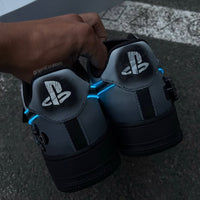 Custom Hand Painted Glow PS5 Air Force 1 Sneakers